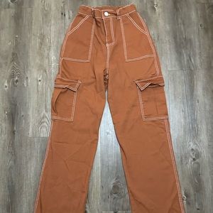 Brown Cargo Pants